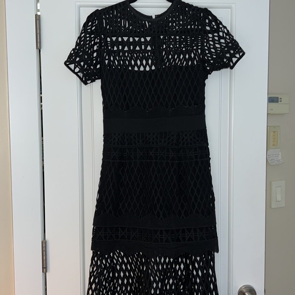 Self-Portrait peekaboo dress - Picture 9 of 10